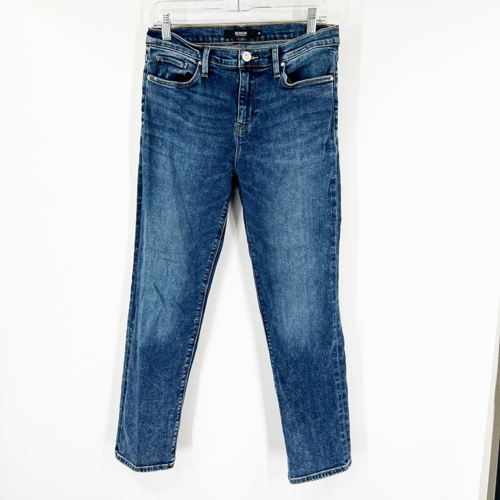 Hudson Nico Mid-Rise Straight Jeans